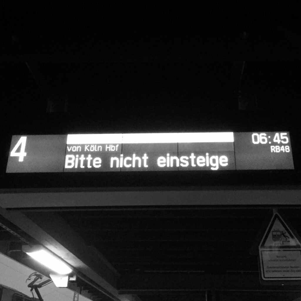Anzeigetafel